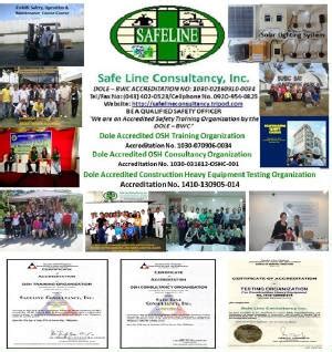 dole accredited sto|DOLE Accredited STO, Consultancy and HEO Testing Org..